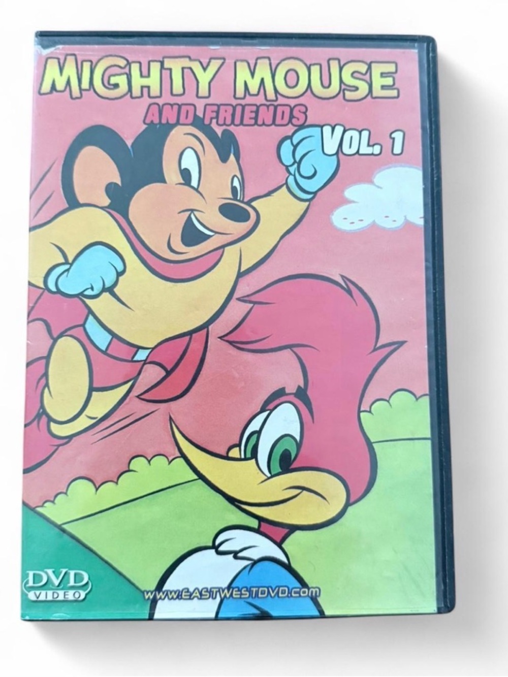Mighty Mouse and Friends Vol. 1 DVD - Classic Red & Yellow Artwork